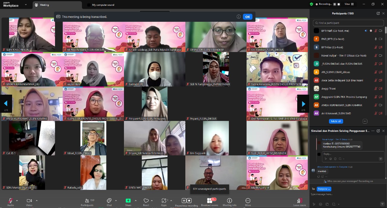 Simulasi Penggunaan dan Problem Solving Aplikasi Web Ajang FLS3N Disabilitas 2025