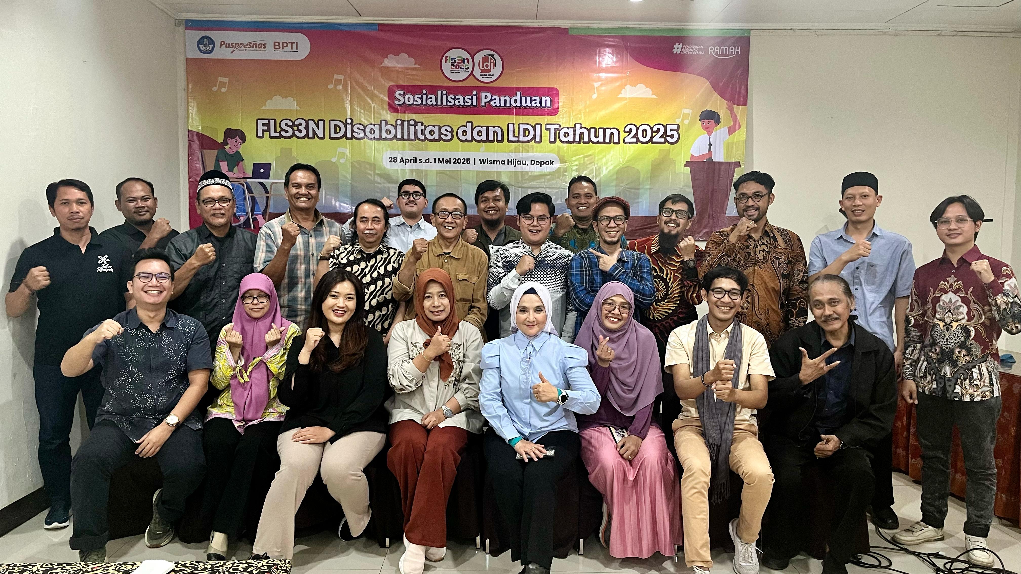 Sosialisasi FLS3N Disabilitas Tahun 2025